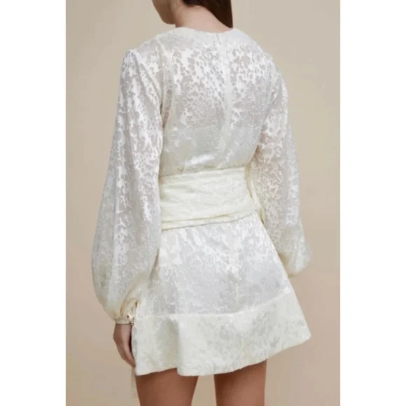 Cream Burling Dress - Picture 3 of 6